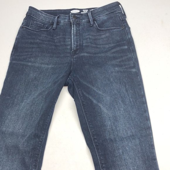 LIKE NEW OLD NAVY ROCKSTAR SKINNY HIGH RISE JEANS 8/29x29 😎 - Picture 9 of 11